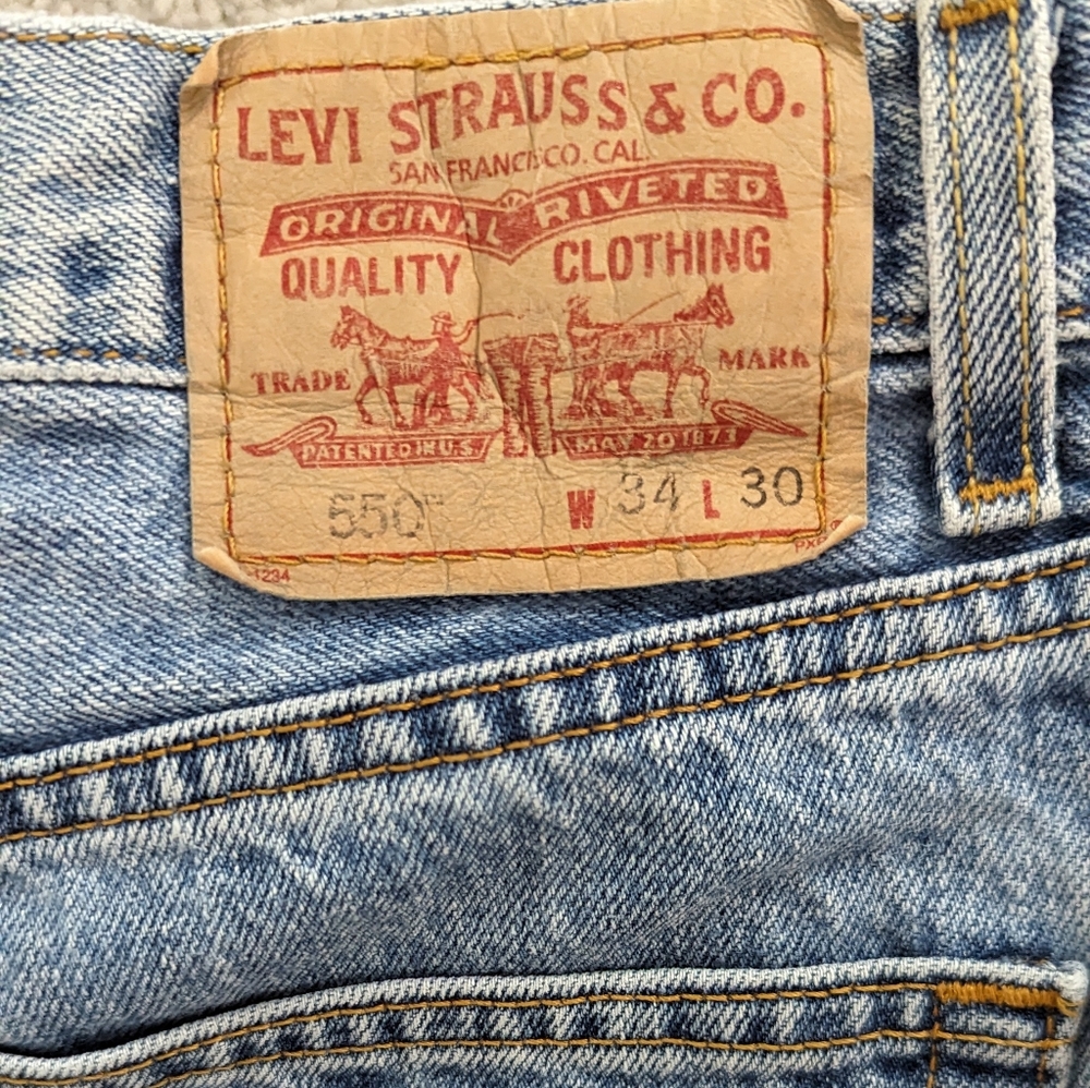 Levi 550s 34/30 - Picture 4 of 14